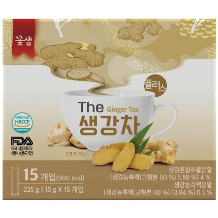 꽃샘 생강차플러스 60T(15T x 4개)
