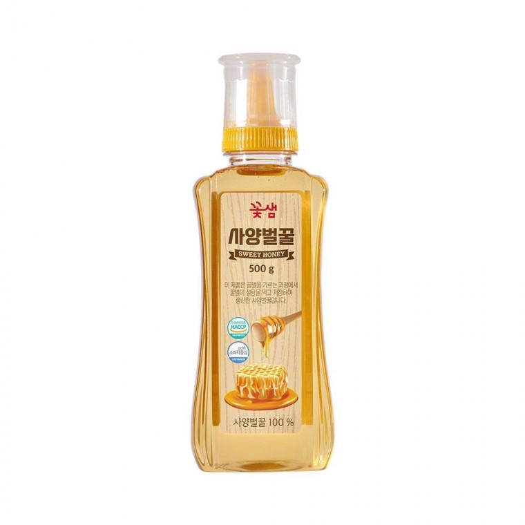 꽃샘 사양벌꿀 500g 국내산 튜브형