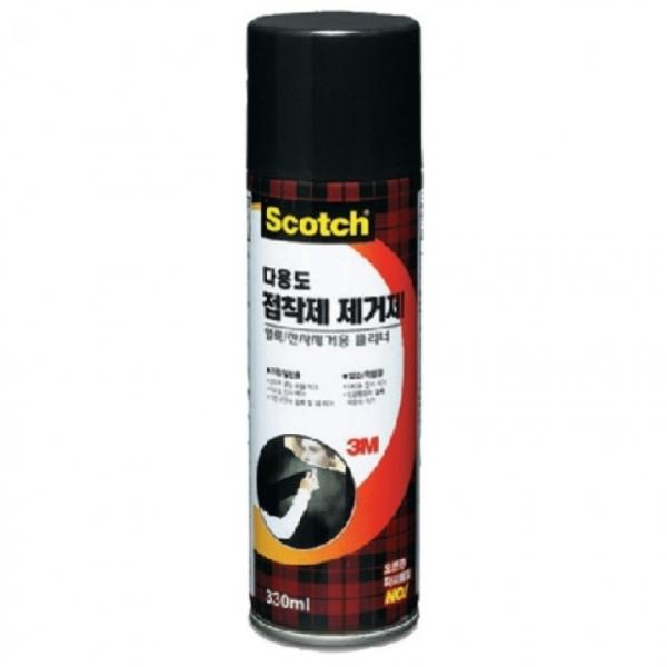 3M 스카치 다용도접착제 스티커 라벨 얼룩 제거제 330ml