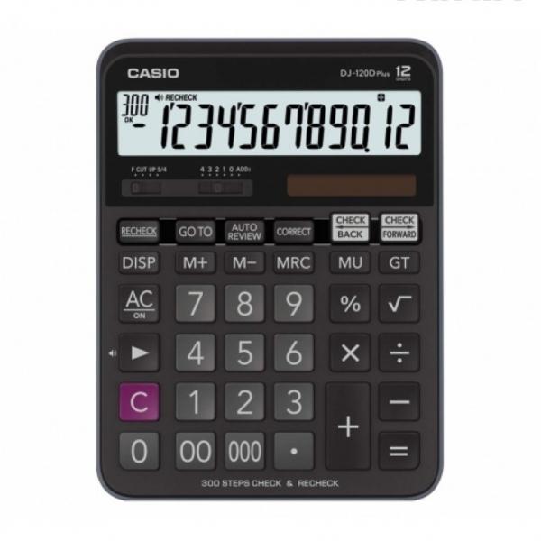 카시오 계산기 DJ-120D PLUS 12자리 사무 회계 업무용