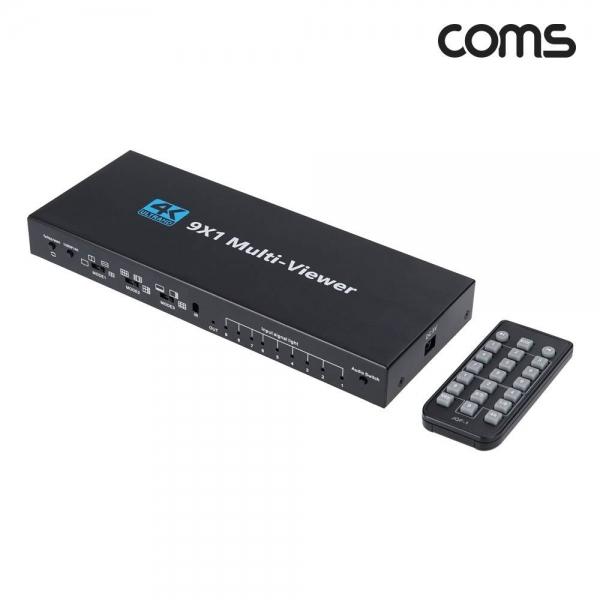 HDMI 화면분할기 1대9 멀티뷰어 4K 30Hz 9입력 1출력 OU931