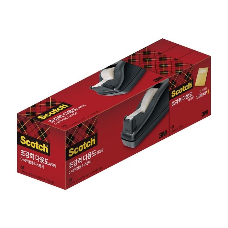 3M 스카치 초강력테이프 디스펜서 세트 SM-3Deal