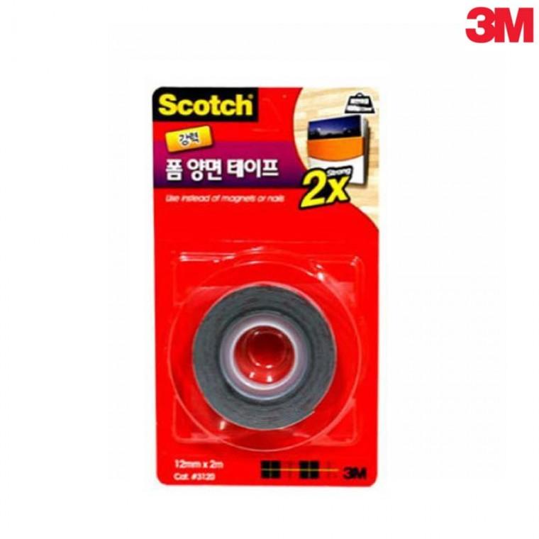 3M 3120 강력 폼 양면테이프 12mm x 2m