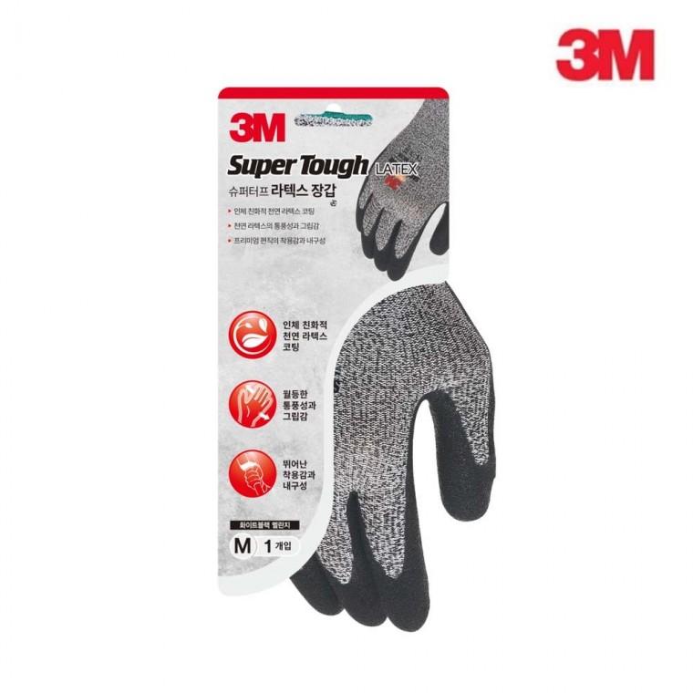 3M 슈퍼터프 라텍스 안전장갑 코팅장갑