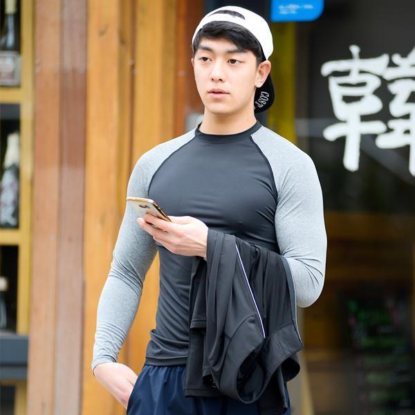 DHO3367BG 남성래쉬가드비치솔리드티숙 래쉬팬츠 비치 여름여행 남성 세트 수영복 남성하의 비치 남성인 웨