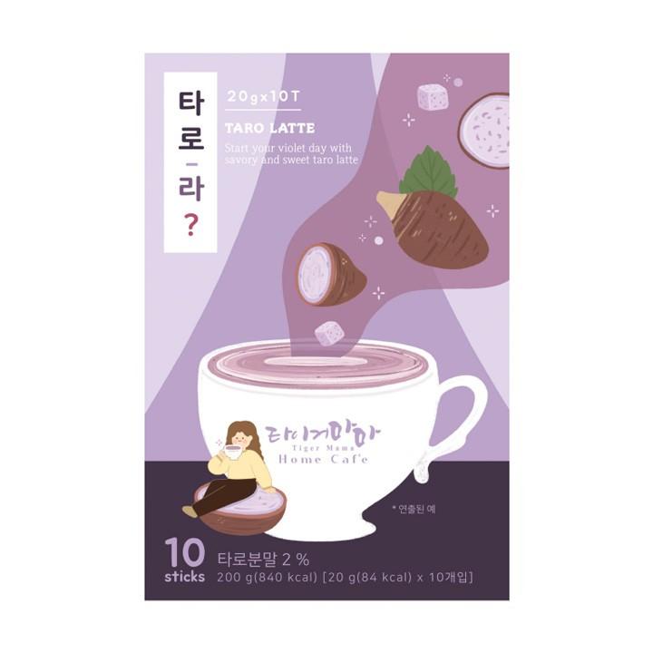 (무배) 고향 타로라떼 10스틱