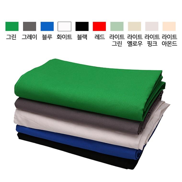 리원스튜디오 촬영배경천 사진배경천 크로마키 스크린 10종 - 5m x 6m