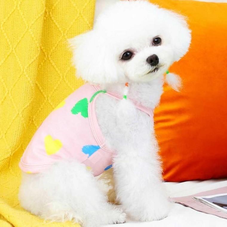 강아지 여름 시원한 데일리 나시 실내복 스타일