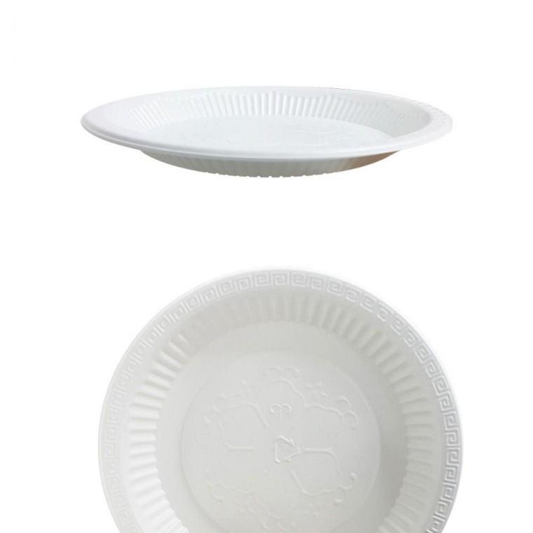 일회용품 위생접시 200mm 중 50개