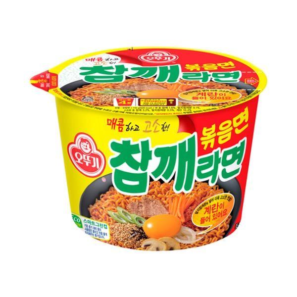 오뚜기 참깨라면볶음면 (용기) 110g 12개