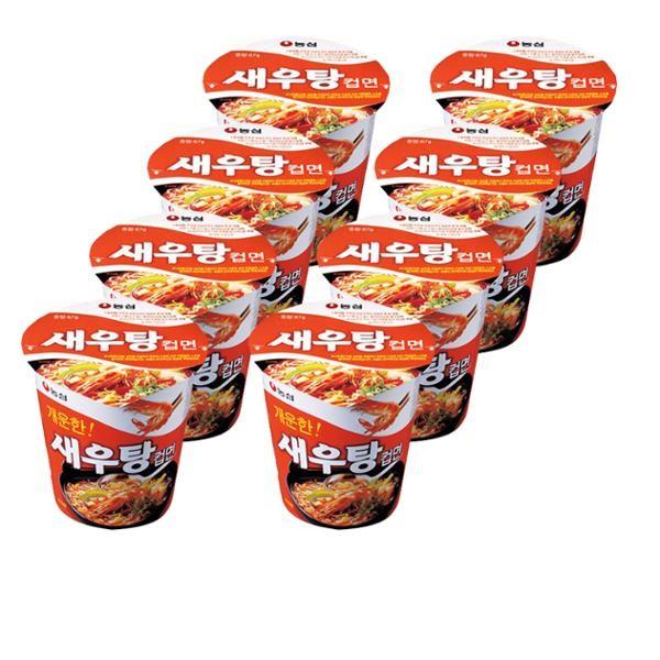 농심 컵라면 새우탕면 67g 24개입