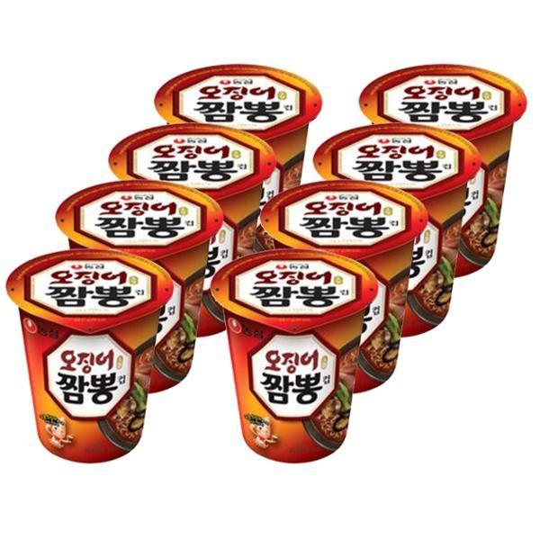 농심 컵라면 오징어짬뽕 67g 24개입