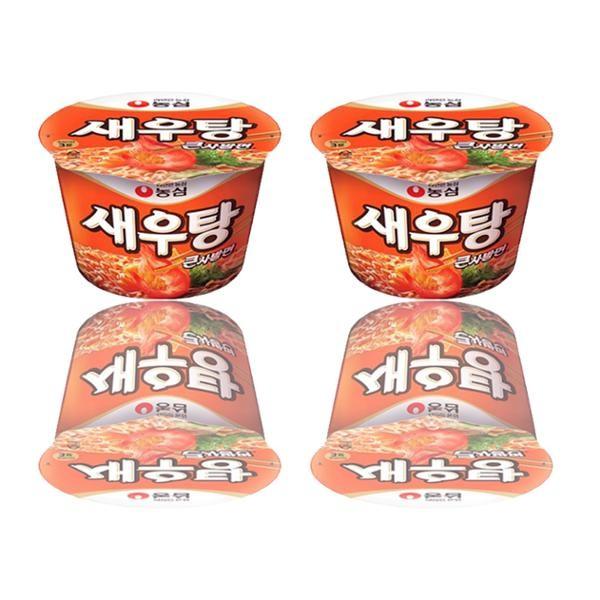 농심 컵라면 새우탕면 큰사발 115g 16개입 BO