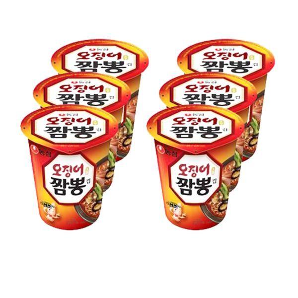 농심 컵라면 오징어짬뽕 67g 18개입