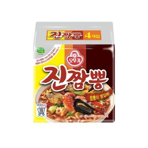 오뚜기 진짬뽕 봉지라면 멀티팩 4개입 8팩