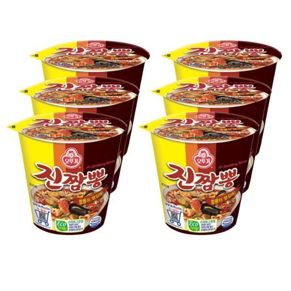 오뚜기 진짬뽕 컵라면 75g 18개입
