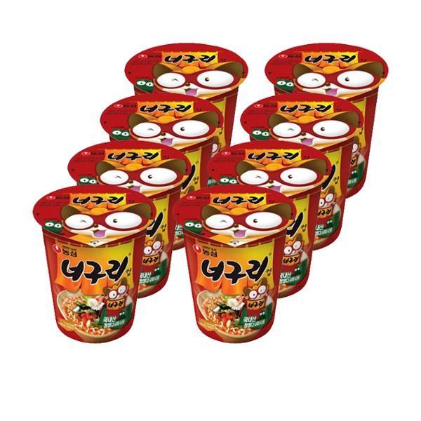 농심 컵라면 너구리 62g 24개입