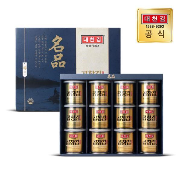 S712 대천김 명품 세트 30g × 12캔