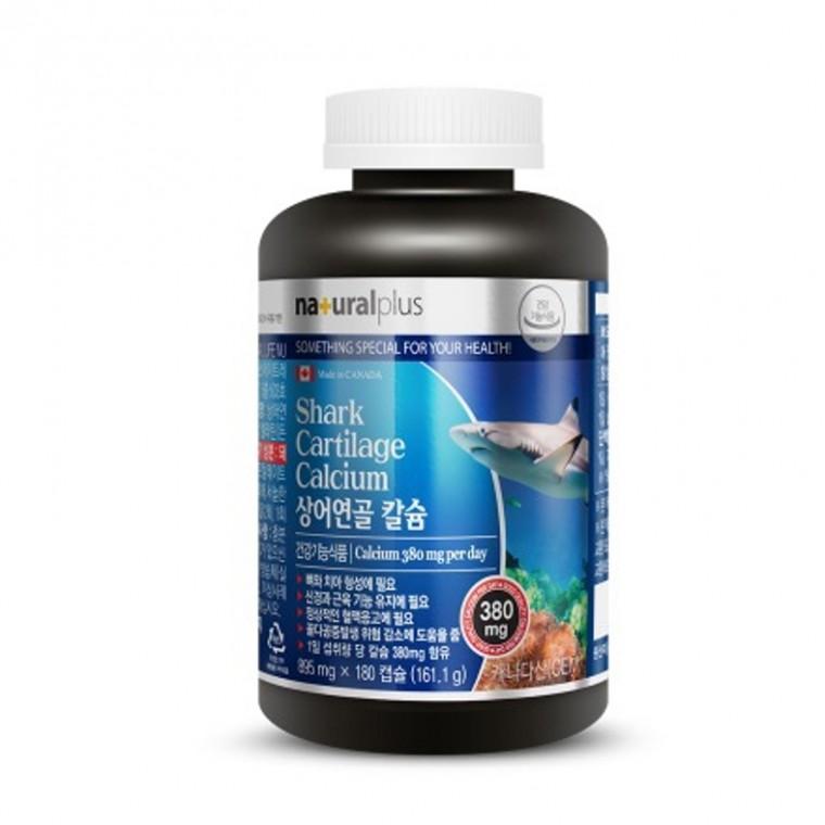 내츄럴플러스 상어연골 칼슘 895mg x 180캡슐