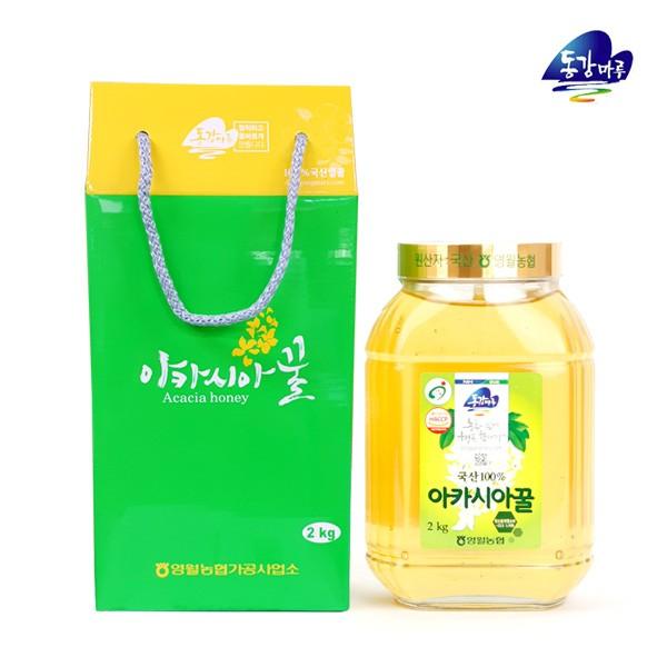 동강마루 아카시아 벌꿀(병2kg) 기프트박스