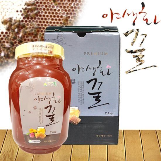 강원양봉 야생화벌꿀2.4kg(pet)