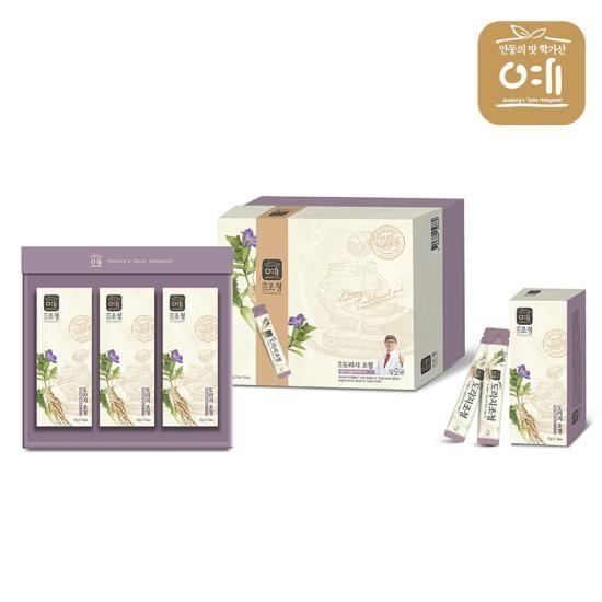 학가산예조청 짜먹는 도라지조청 25g 30포 쇼핑백
