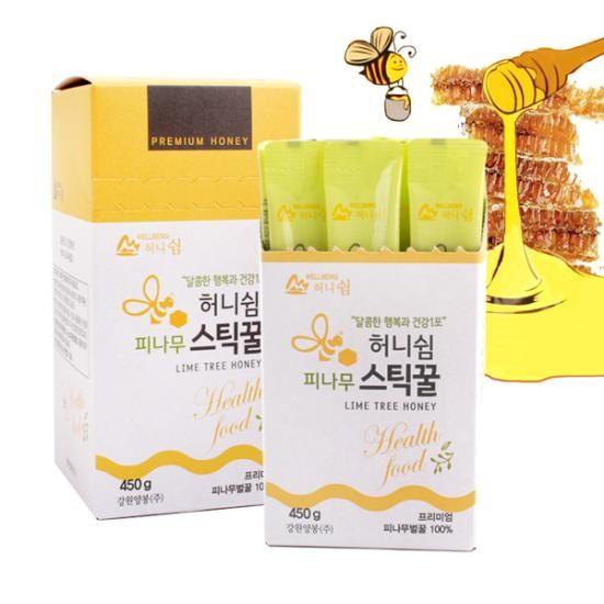 강원양봉 피나무 스틱꿀 2박스(박스당30스틱)