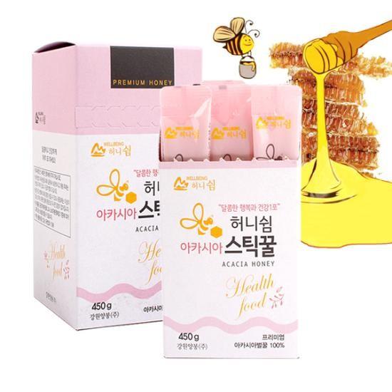 강원양봉 아카시아 스틱꿀 2박스(박스당30스틱)
