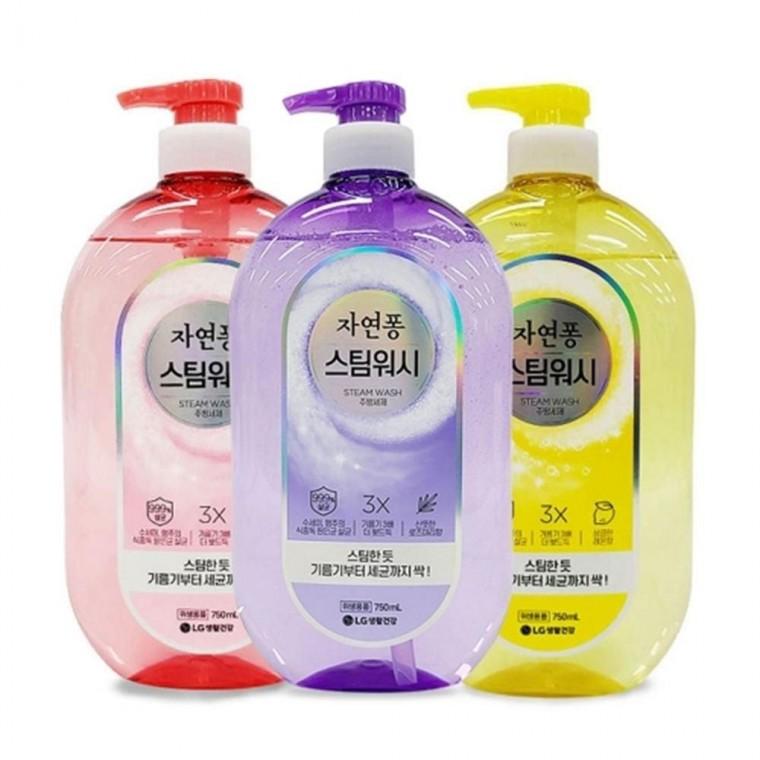 기름 세균제거 스팀워시 주방세제 500ml 알뜰주방세제