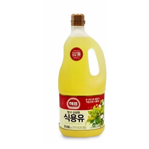 해표 콩100% 식용유 1.9L
