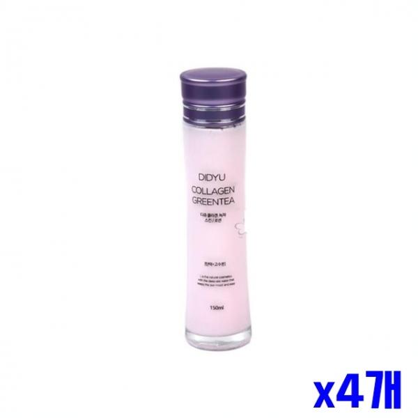 콜라겐 녹차 추출물 로션 150ml x4개 에멀전 화장품
