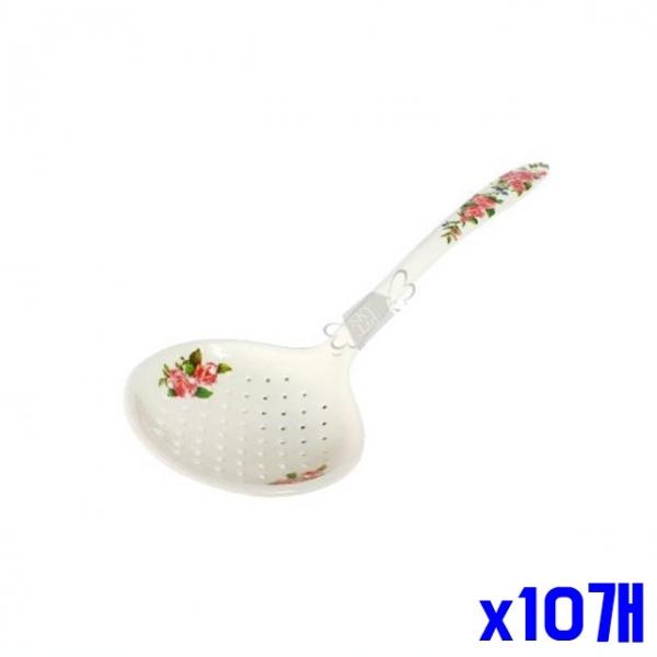 멜라민 재질 플라워 건지게 x10개 손잡이건지기