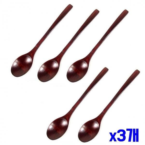 변색이 적은 옻칠 숟가락 5P x3개