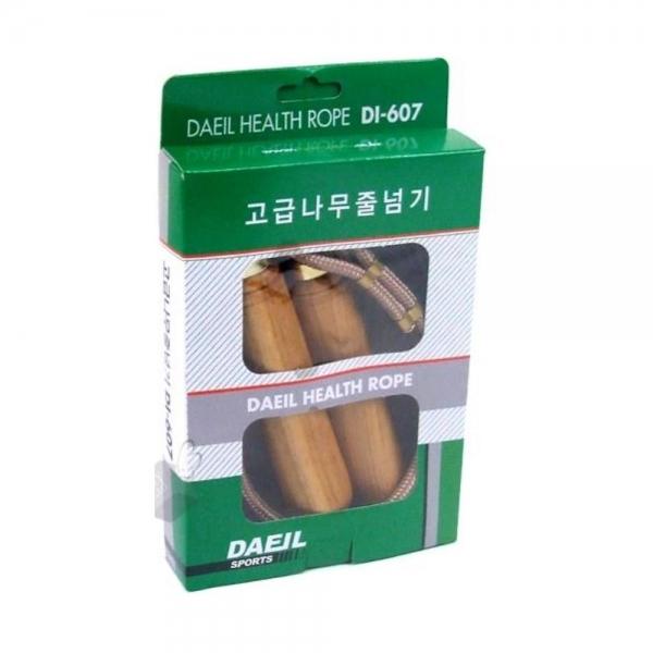 고급 나무 손잡이 줄넘기 헬스 유산소 스포츠 체육