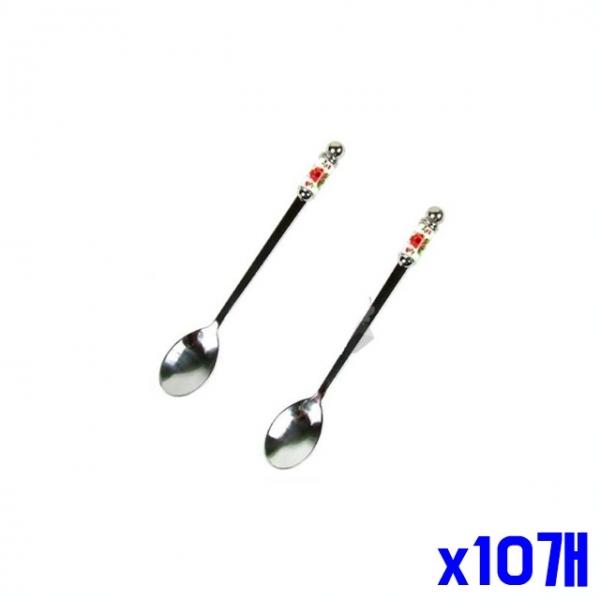 금홍 디자인 티스푼 2p x10개 과일스푼 손님용스푼