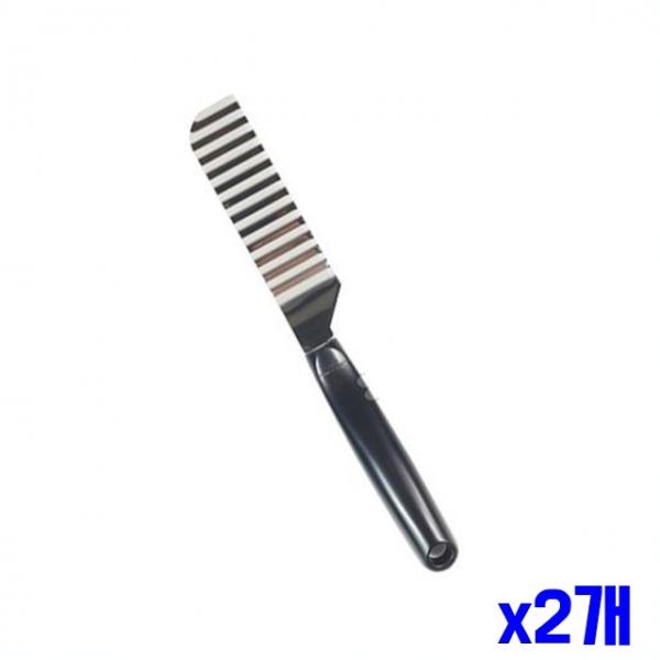 단단한 스텐 묵칼 x2개 과일슬라이스칼 묵슬라이스