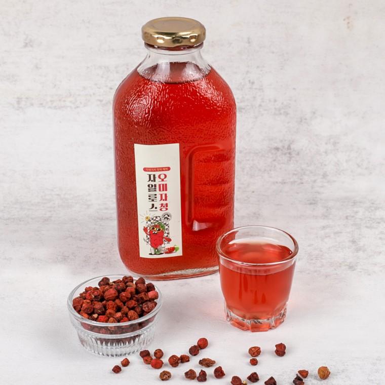 문경피크팜 자일로스 오미자청 원액 엑기스 500ml 2개