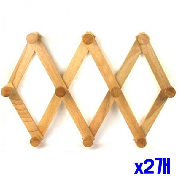 접이식 자바라옷걸이 특대형 x2개