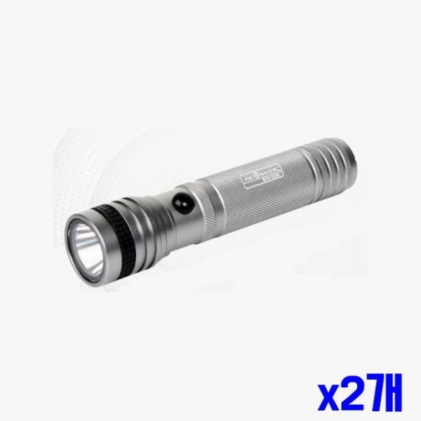 3와트 파워 LED 라이트 랜턴 x2개 후레쉬 줌라이트