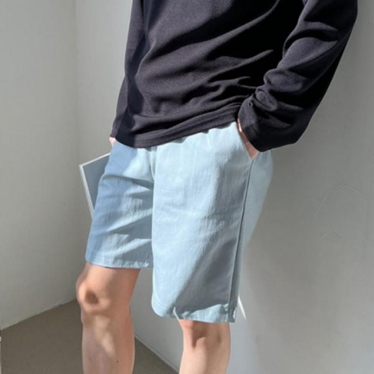 여름팬츠 여름 마바지 데일리바지 남자여름반바지 남자여름바지 데일리 인기 남자반바지 시원한바지 밴딩