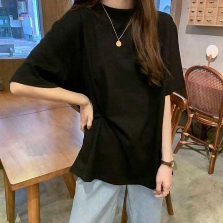 무지반팔티 패션 여름 여름티셔츠 이너 라운드티 티셔 티셔츠 옷 캐쥬얼반팔 여름 무지반팔티 여자