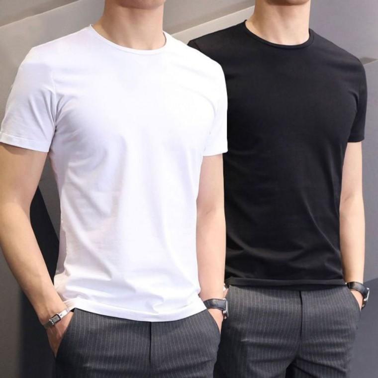 여름패션 여름티셔츠 베이직티셔츠 아이스 라운드 데일리 여름 패션티셔츠