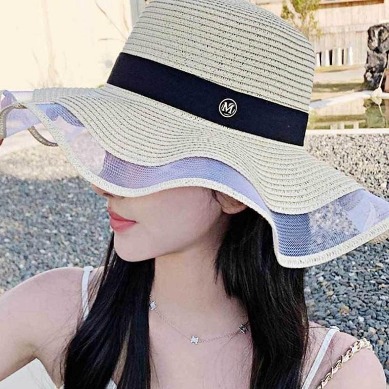 비치 모자 여름여성모자 바캉스모자 여행용모자 휴양지모자 챙넓은모자 바캉스모자 여행용모자 여름 여자