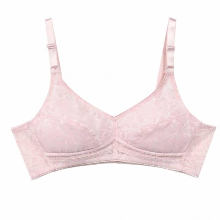 여성스러운 풀컵 여성 브라 몰드없는브라 노와이어여름브라 여성여름브래지어 브래지어노와이어 노와이어브