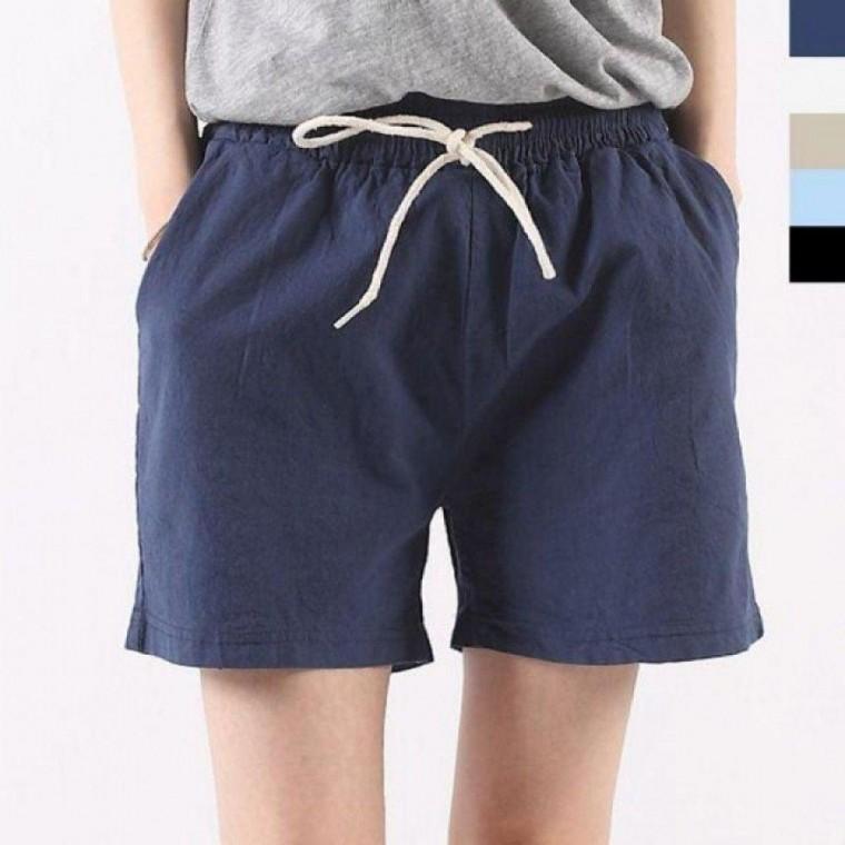 여성 3부 반바지 여름휴가 여성 팬츠 핏이예쁜 여자편한바지 슬 반바지 여름