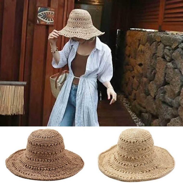 캐주얼 여성용모자 비치 해변 여성 해외 여름밀짚모자 모자 밀짚 여름 여행용 모두팜