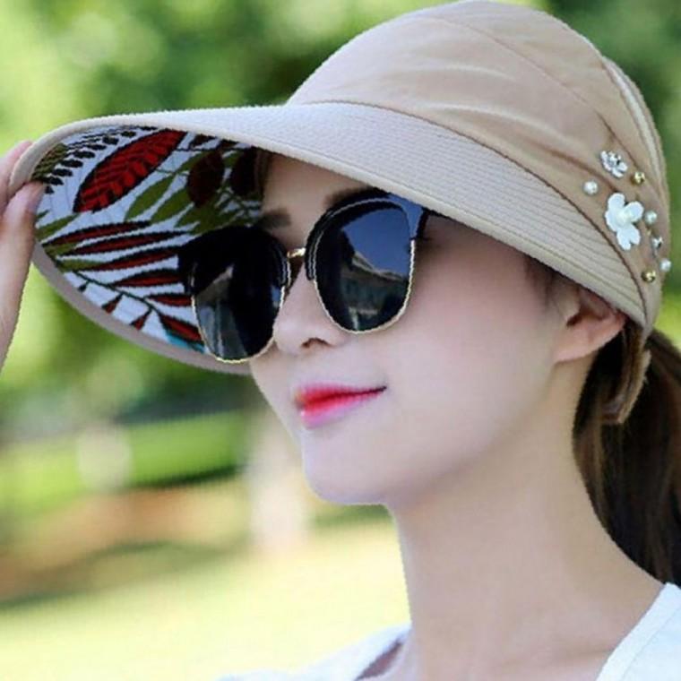여성 여름 비치 휴양지 바닷가 여행 패션 예쁜 선캡 여자 모자 썬캡 돌돌이 여름돌돌이