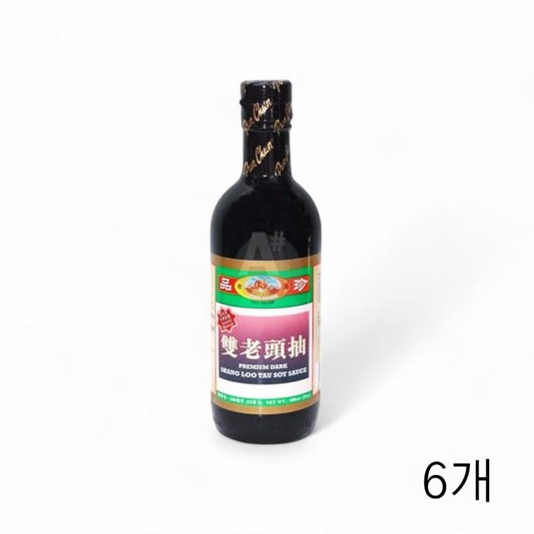 쌍노두 소스 두유 중화간장 500ml X 6개 중국식간장 식자재 만능맛간장 만능소스 계란밥간장 조림용