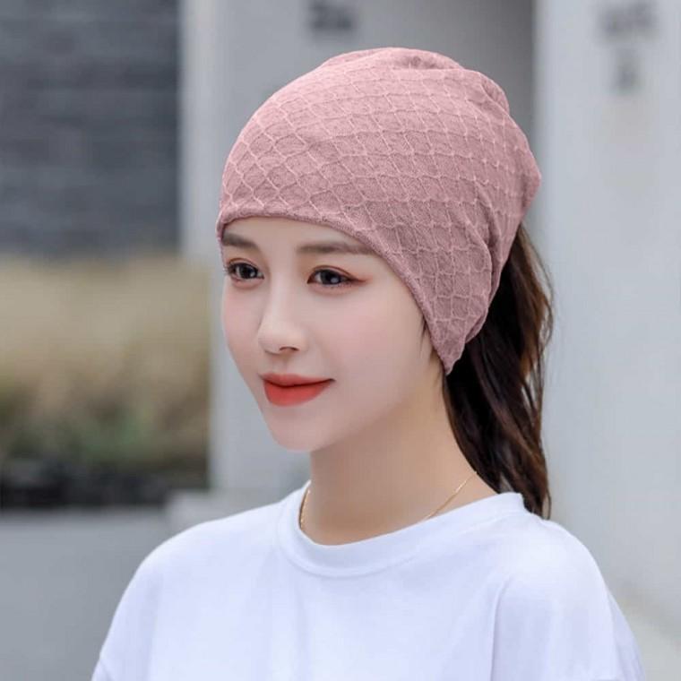 다용도 여성 여름비니 핑크 2개입 여성패션모자 여름비니모자
