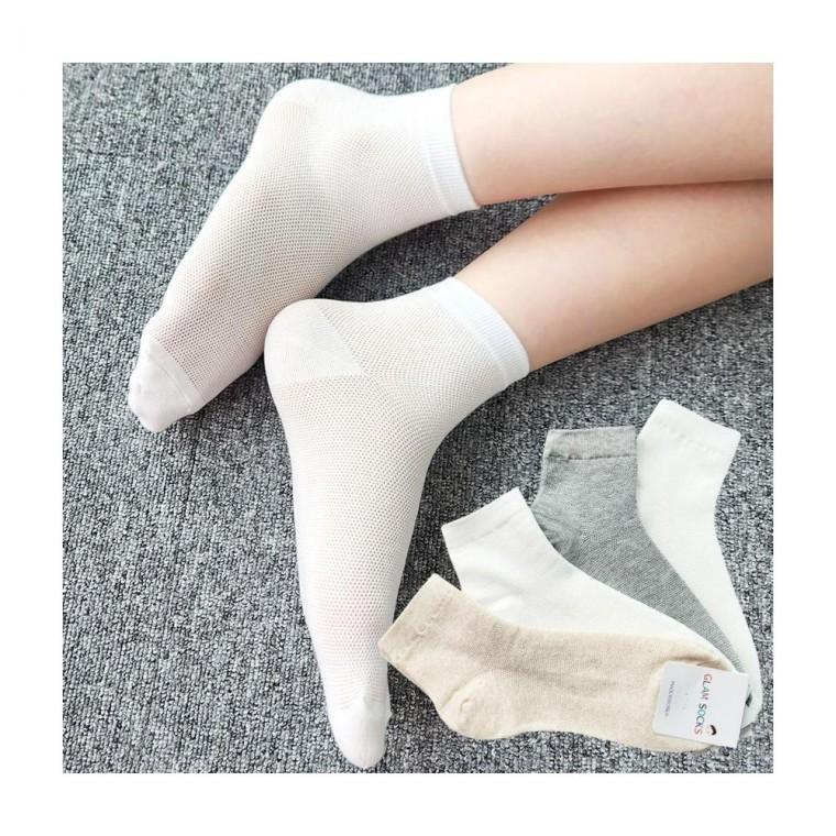 루미나D 여름 여성 망사 양말 무지 단목 메쉬 10켤레